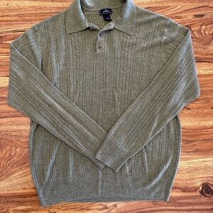 Dockers Olive Green Men's Sweater
